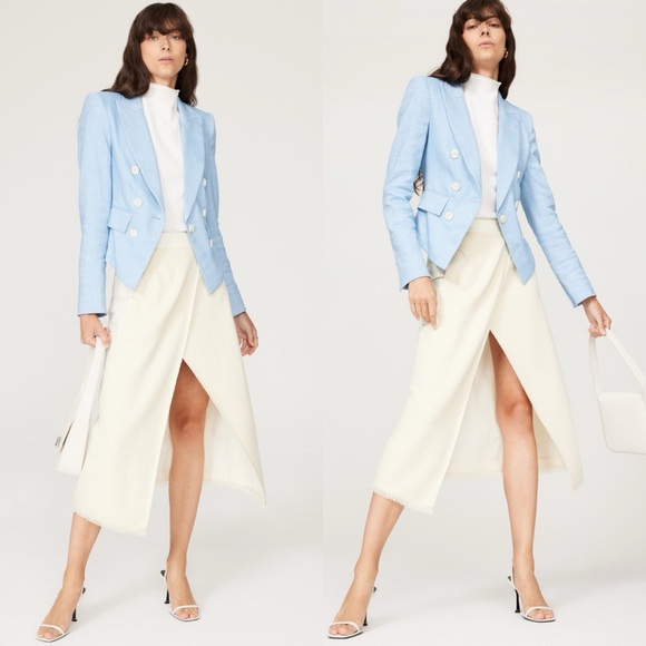 Veronica Beard Light Blue Blazer - Picture 2 of 16
